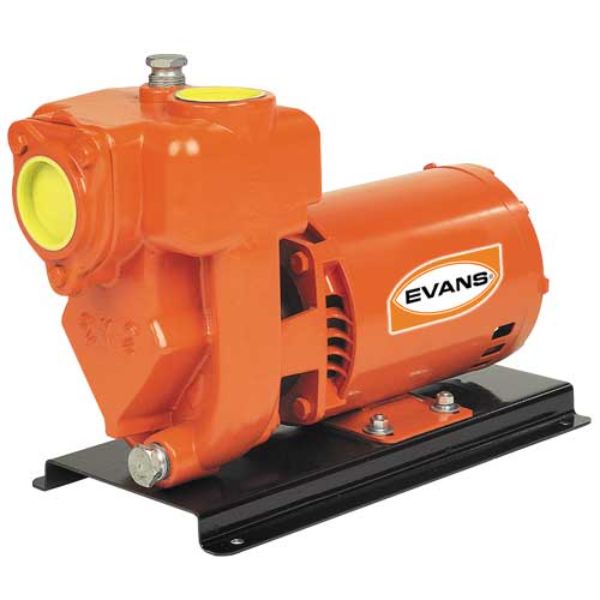 Motobomba Agrícola Evans Autocebante Motor Eléctrico 2hp 2x2