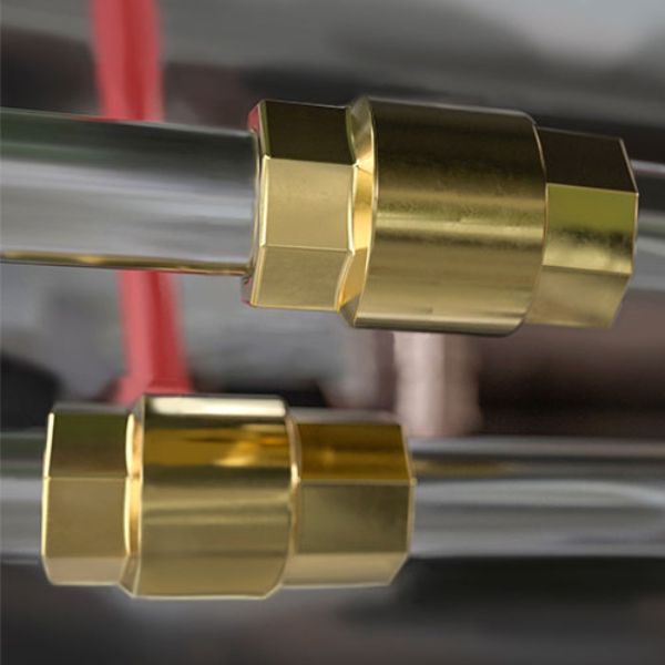 Válvula Check Anti-retorno Tuberías 1 1/2  Npt Vertical