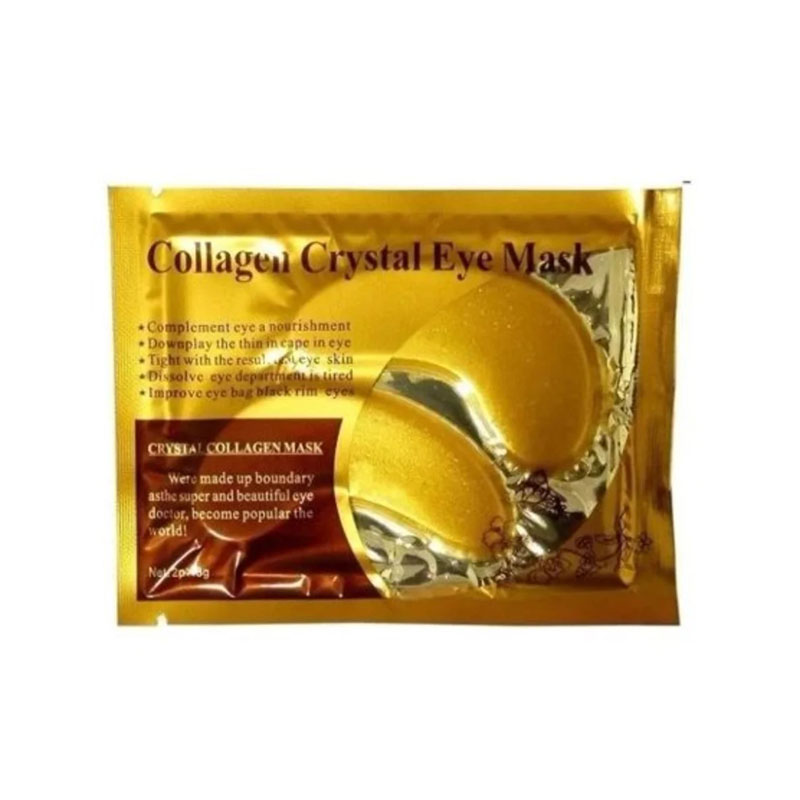 Parches Contorno Ojos Anti Ojeras Colágeno Dorado Facial Anti arrugas 1 pieza 