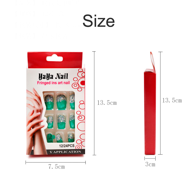 Uñas Postizas Decoradas Surtido Mixto