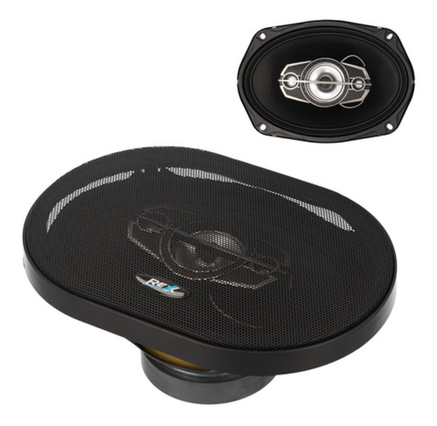 Par De Bocinas De Carro 6x9 Pulgadas Coaxial 350w Rexx 