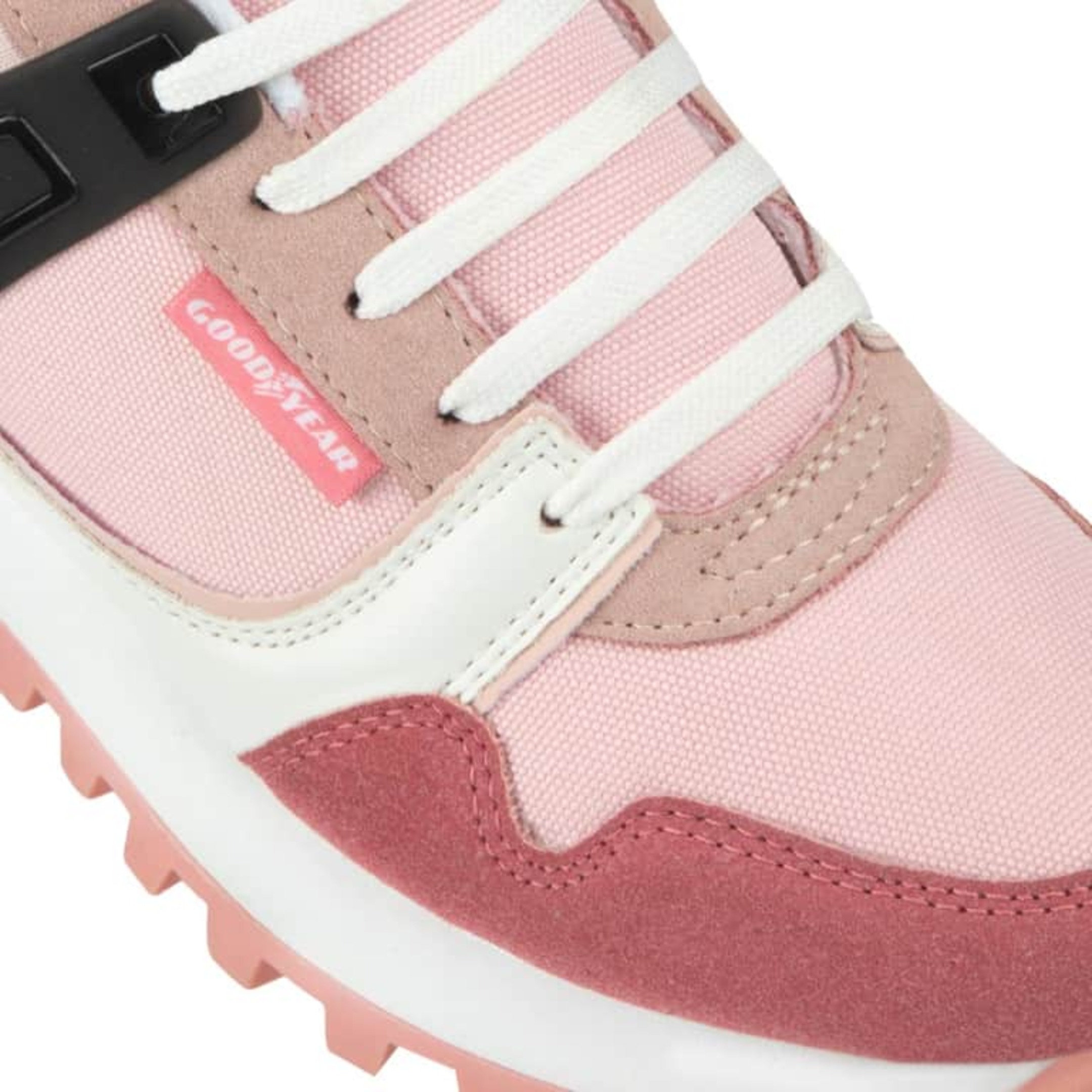 TENIS CASUAL URBANO PARA MUJER COLOR ROSA CHOCLO GOODYEAR 389Y