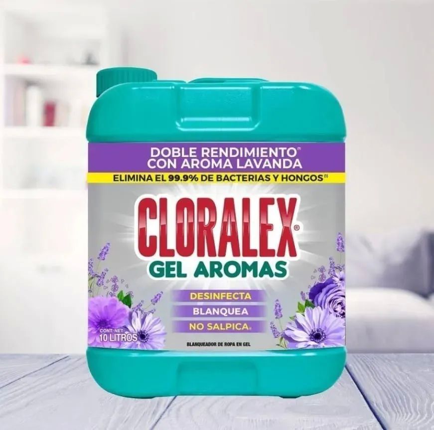 Cloralex Gel Aromas 10 Litros