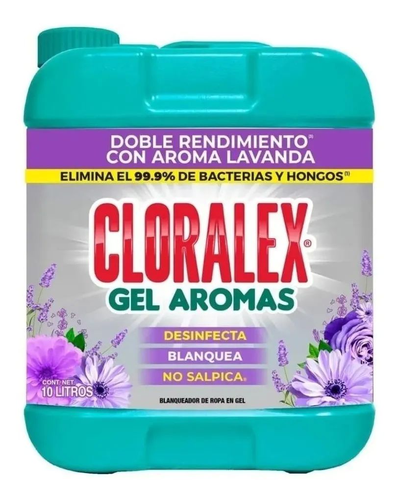 Cloralex Gel Aromas 10 Litros