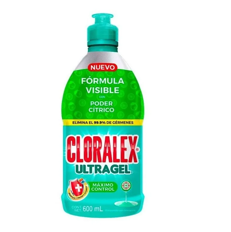 Cloralex Ultragel 600ml Caja 15 Piezas