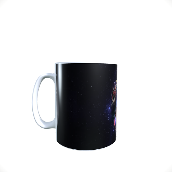 TAZA BLANCA, IMPRESA CON PERSONAJES DE COMICS