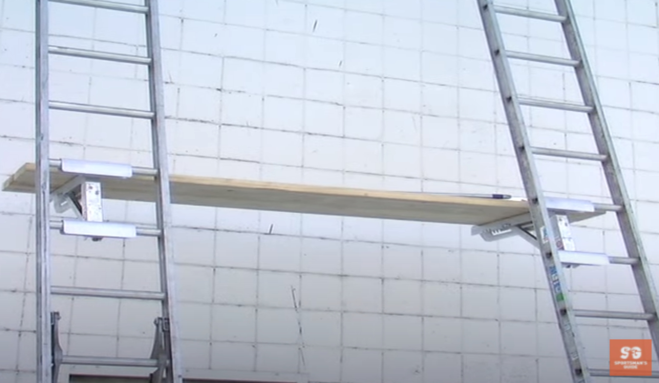 Gato soporte p/andamio en  escalera de 3 peldaños Metaltech - Paquete de 2