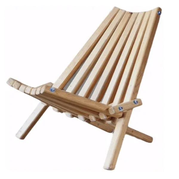 Silla Abanico De Madera Plegable Jardin Casa Adulto