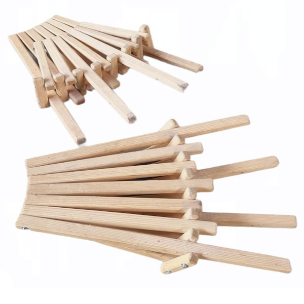 Silla Abanico De Madera Plegable Jardin Casa Adulto