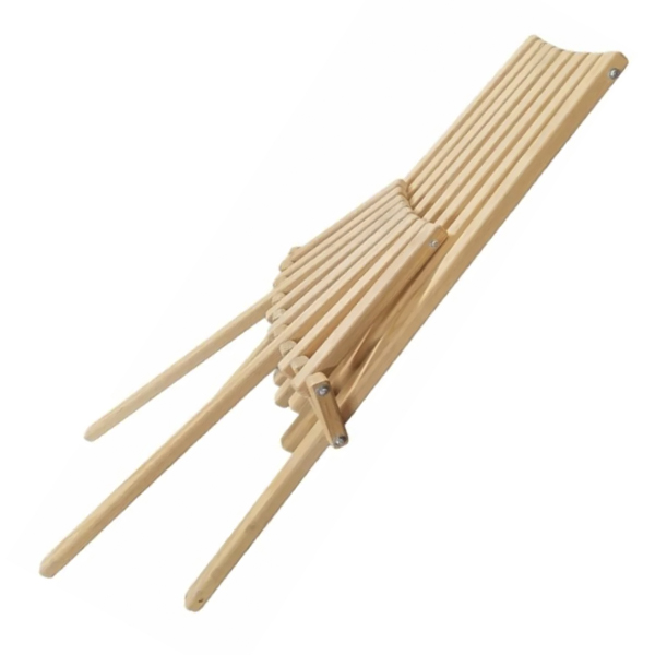Silla Abanico De Madera Plegable Jardin Casa Adulto