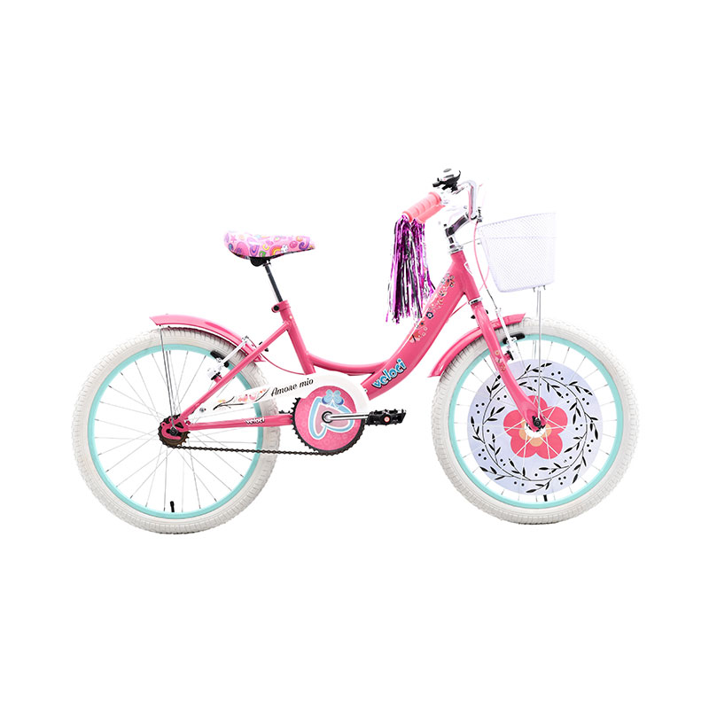 Bicicleta Veloci Amore Mio City Rodada 20 Rosa
