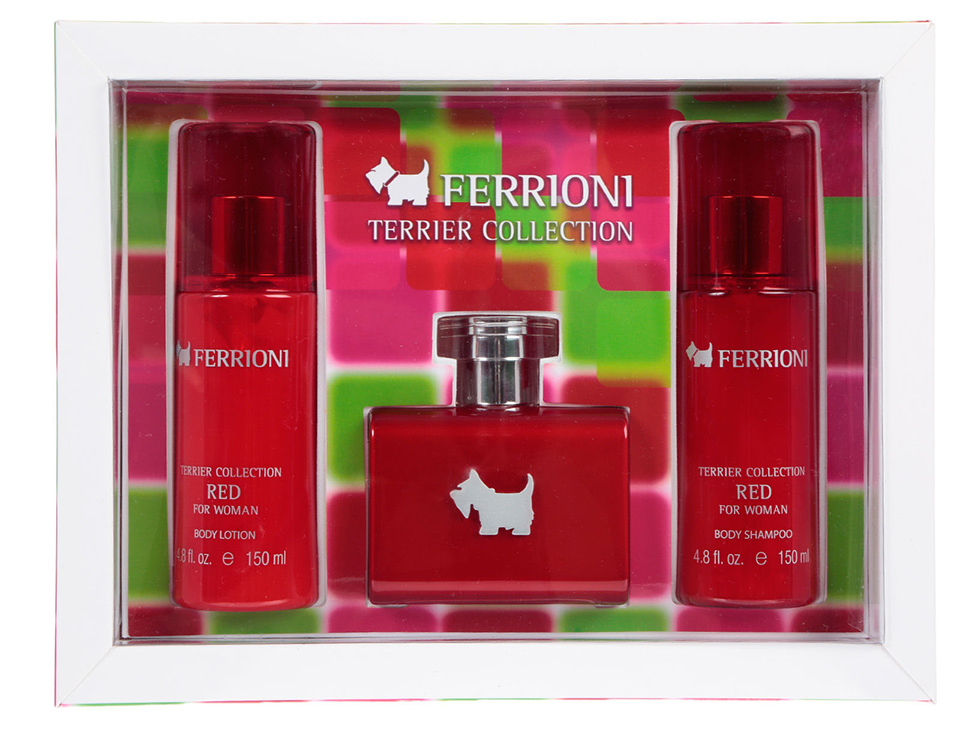Dama Ferrioni Terrier Collection Red