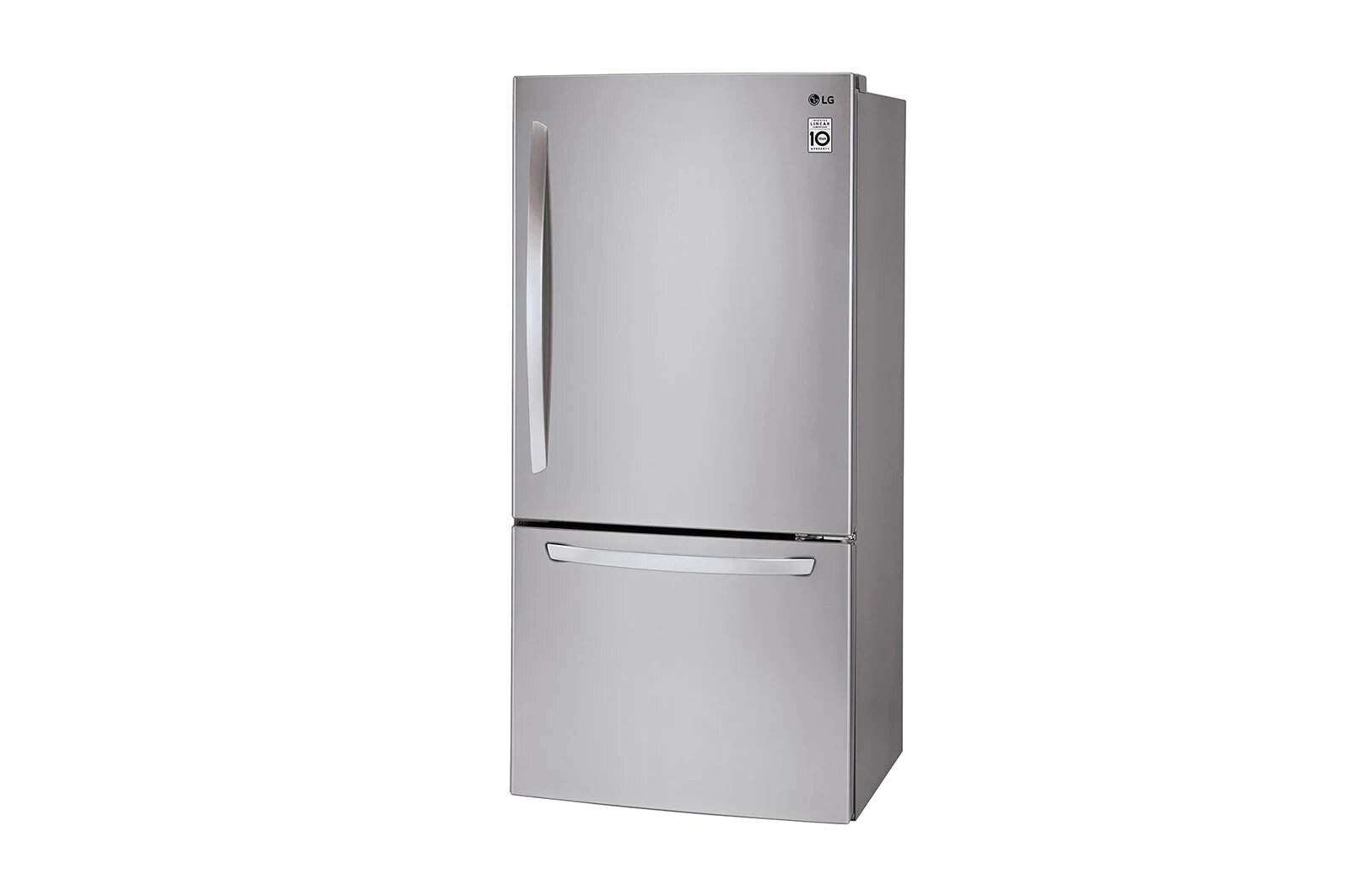 Refrigerador LG GB22BGS 22 Pies Bottom Freezer Acero