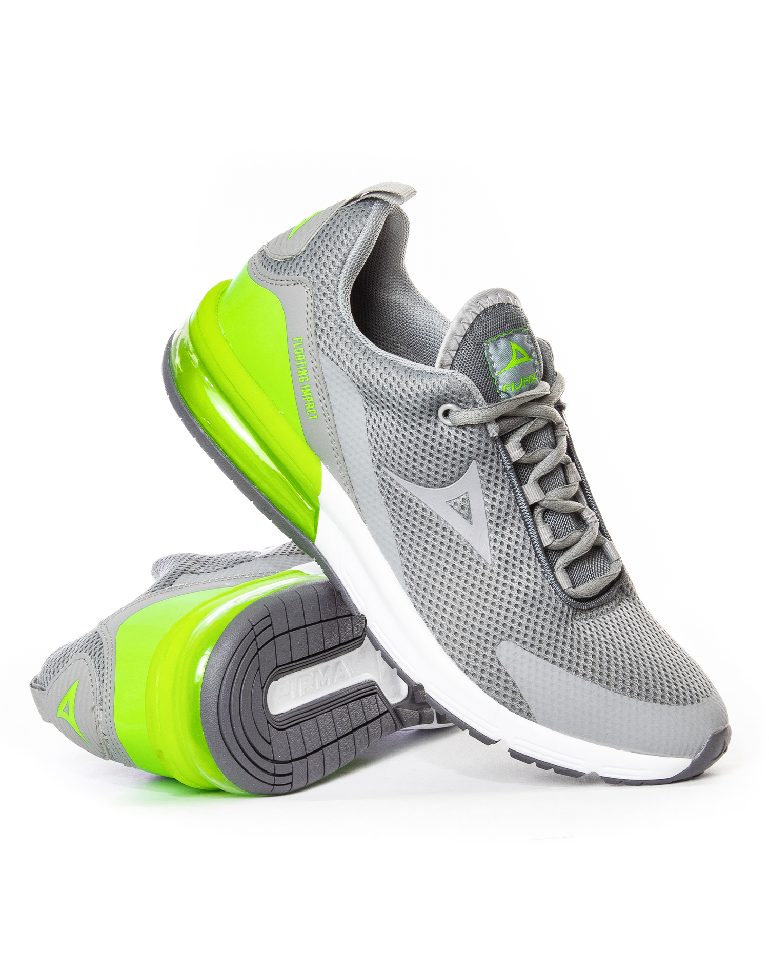 Tennis Pirma Running A3 Valvula Modelo 5030 Verde Néon - Golero Sport