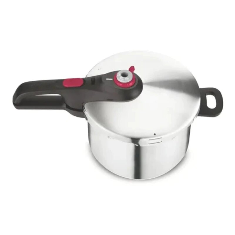 Olla de Presión T-Fal P2530753 6 Lt SECURE 5 Neo Acero Inoxidable