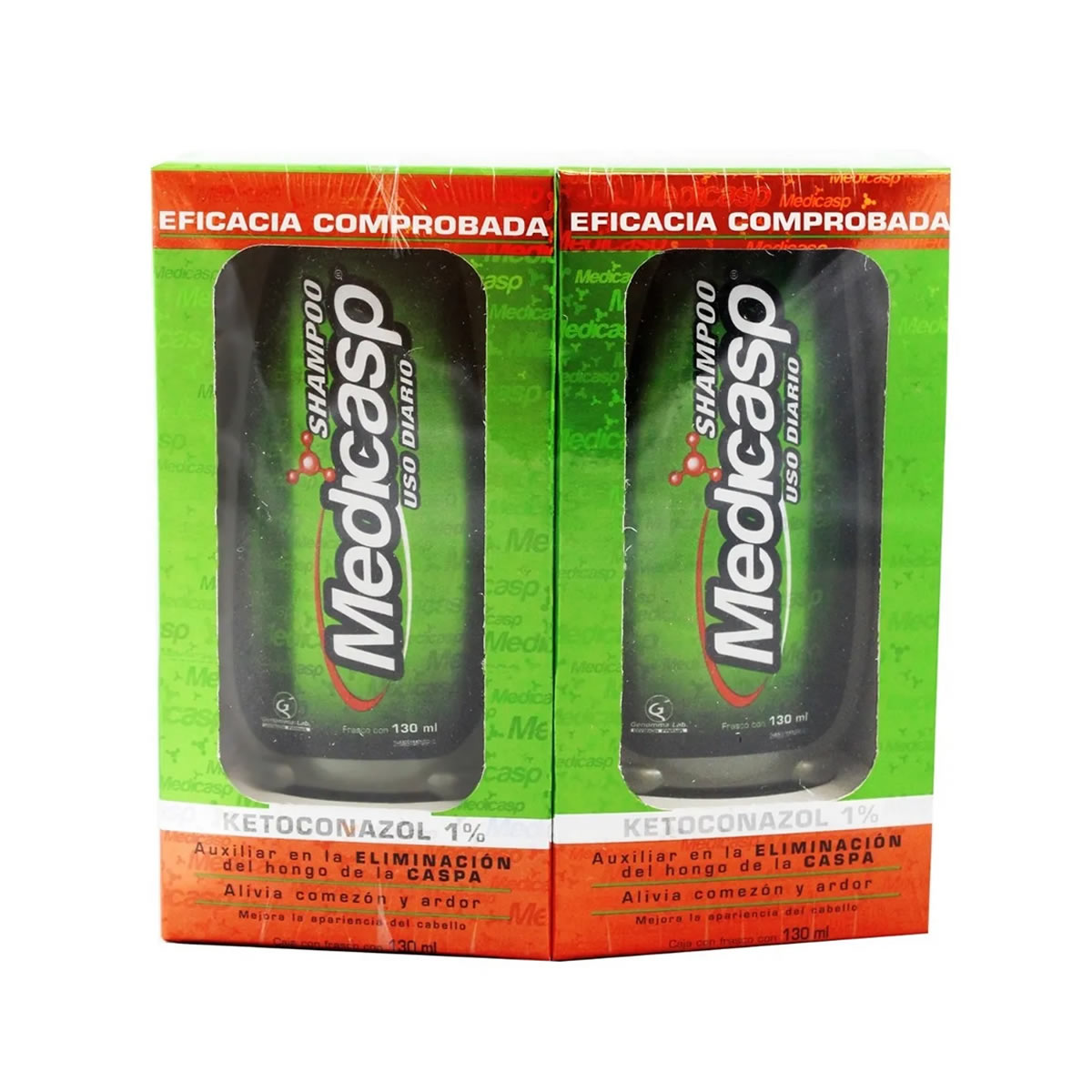 Shampoo Medicasp 597178 Contenido 2 Piezas De 130ml CST