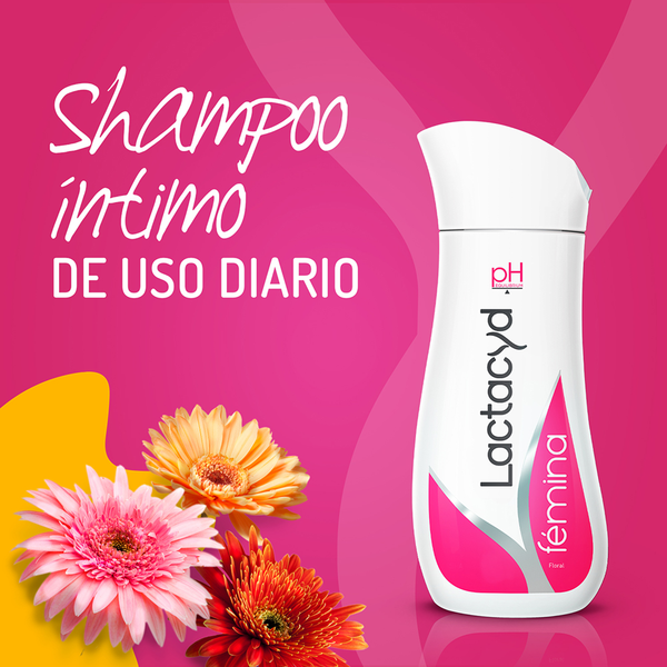 Shampoo Intimo Lactacyd Pro.Bio Fémina Contenido 3 Piezas De 200ml CST