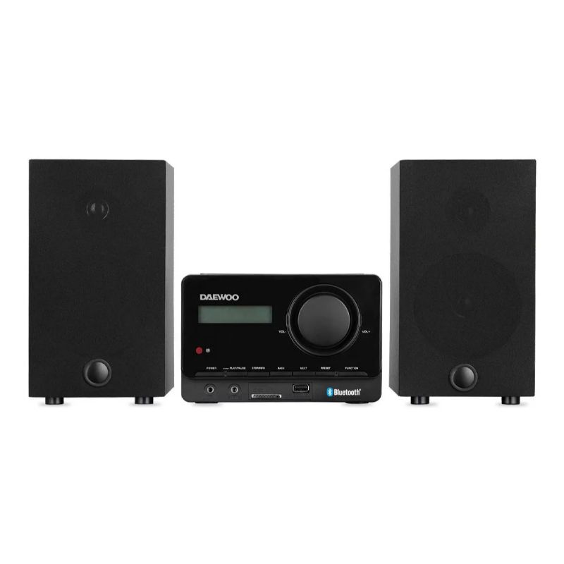 Minicomponente Daewoo Bluetooth Fm Usb Cd Sd DW-800