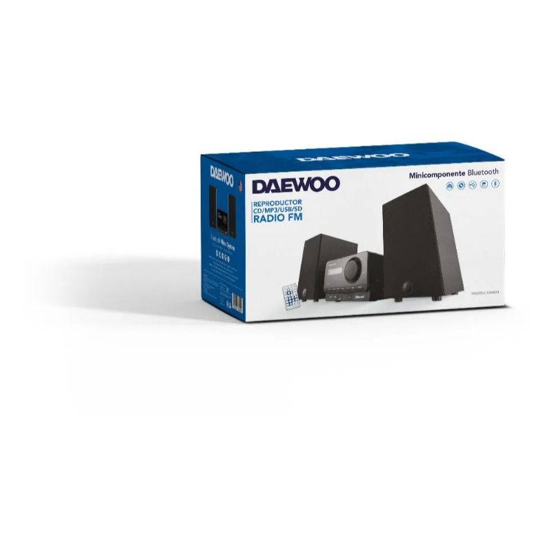 Minicomponente Daewoo Bluetooth Fm Usb Cd Sd DW-800
