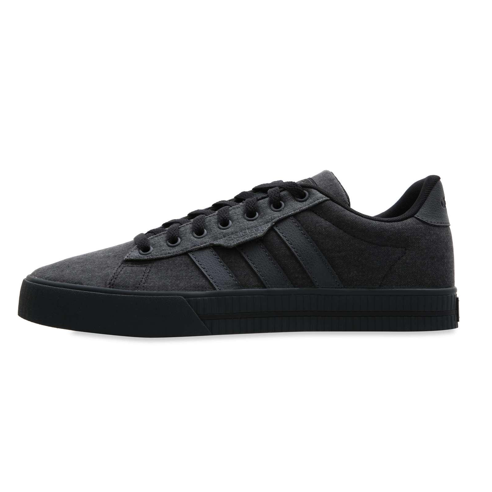 Tenis Adidas Daily 3.0 Negro Casual Tallas del #25 a #29 Hombre