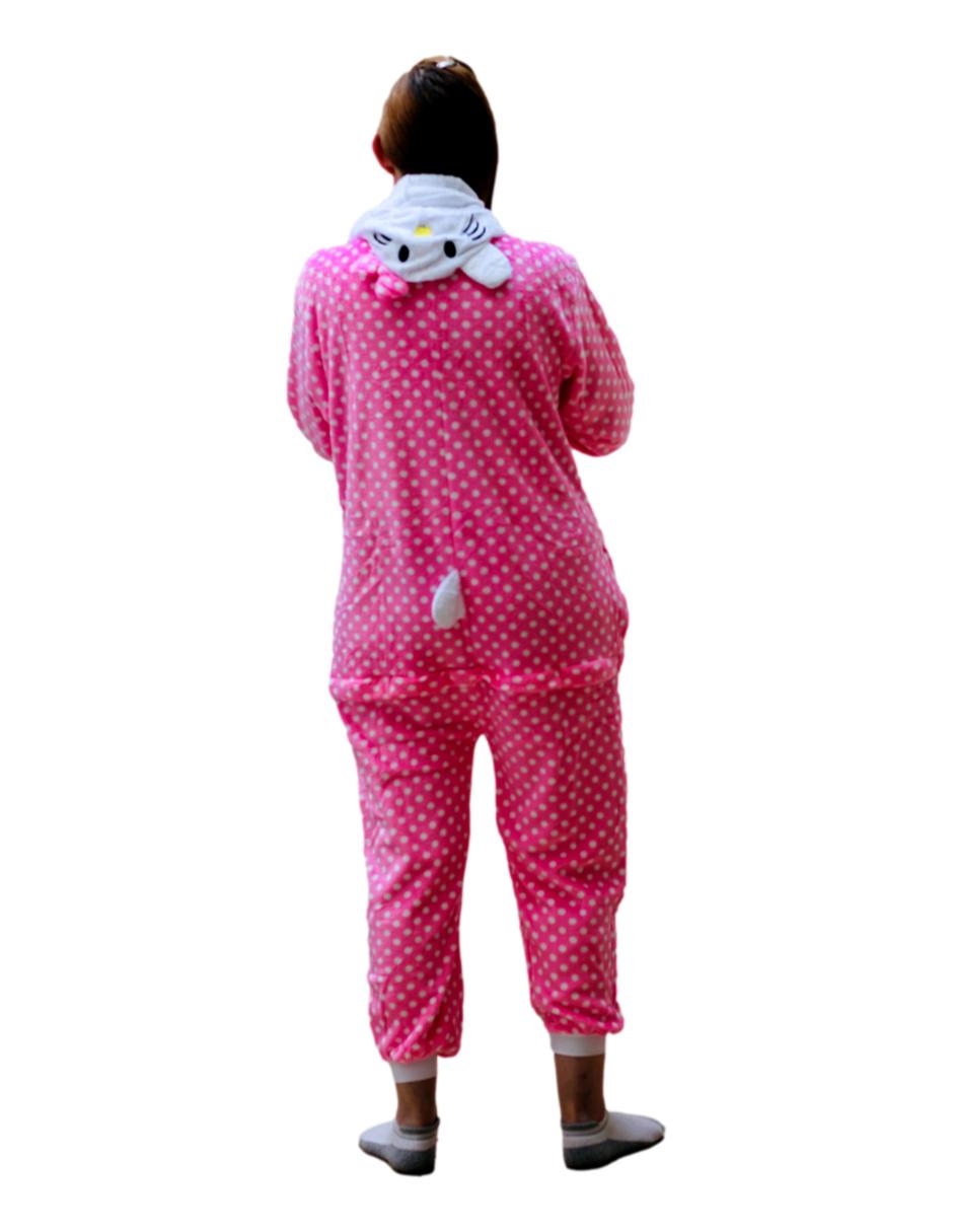 Pijama mameluco Kitty mujer adulto y niña Bomy Collection