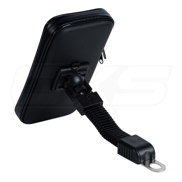 Soporte Celular para Motocicleta Motoneta Impermeable Contra Agua Espejo
