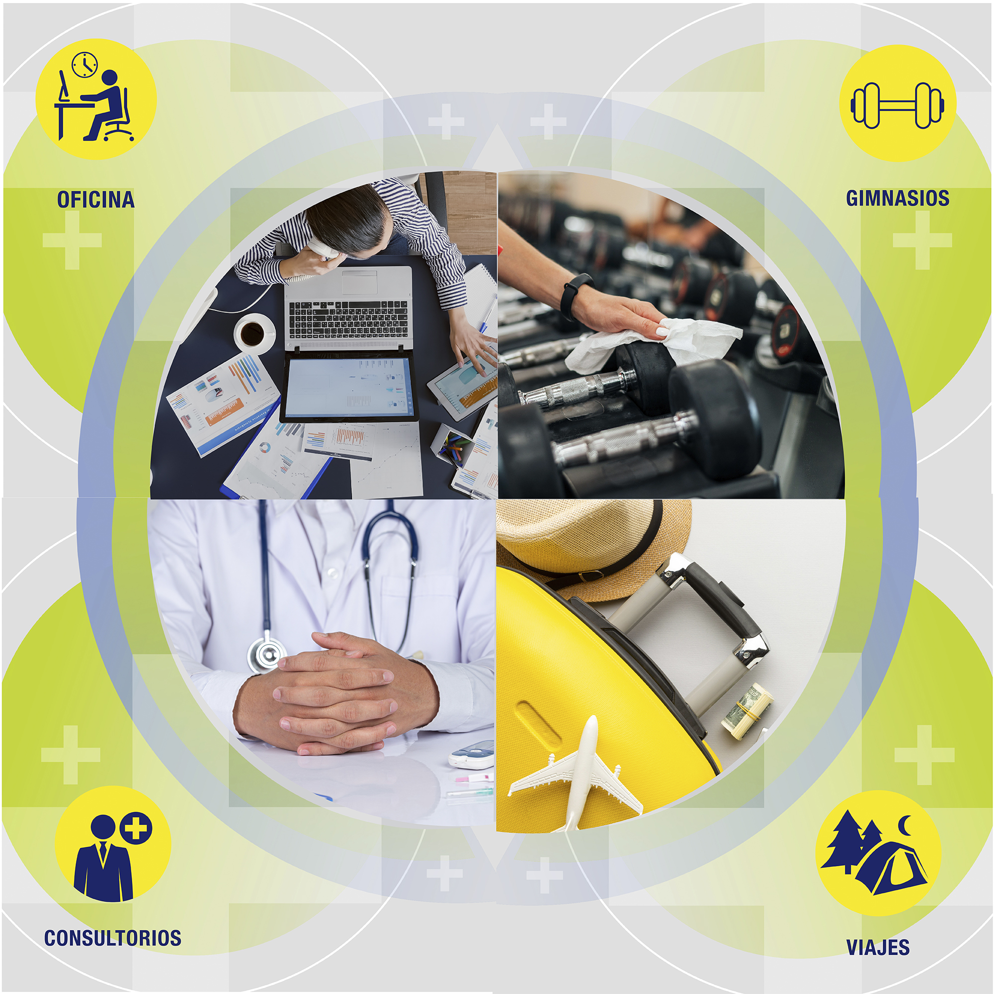 Toallitas Húmedas Pacifica Antibacterial Multiusos de Bolsillo 10 Toallitas