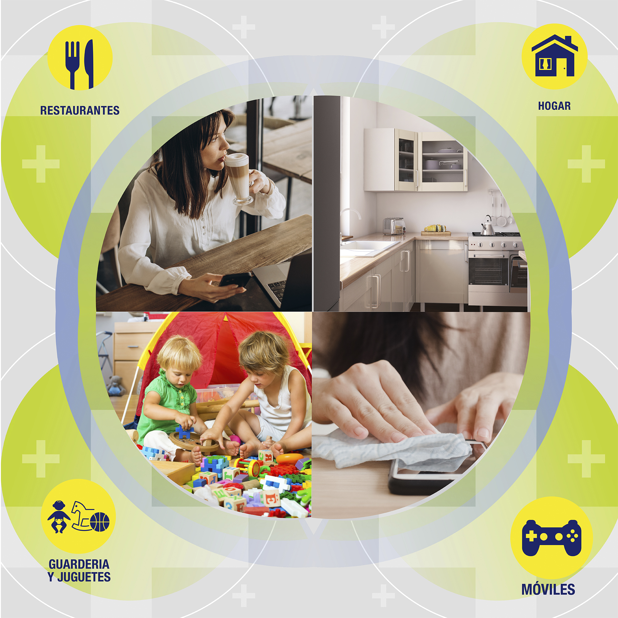 Toallitas Húmedas Pacifica Antibacterial Multiusos de Bolsillo 10 Toallitas