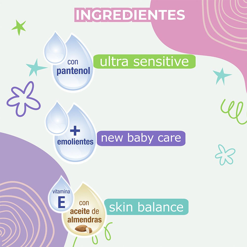 Toallitas Húmedas Para Bebé Pacifica Skin Balance de Bolsillo 10 Toallitas