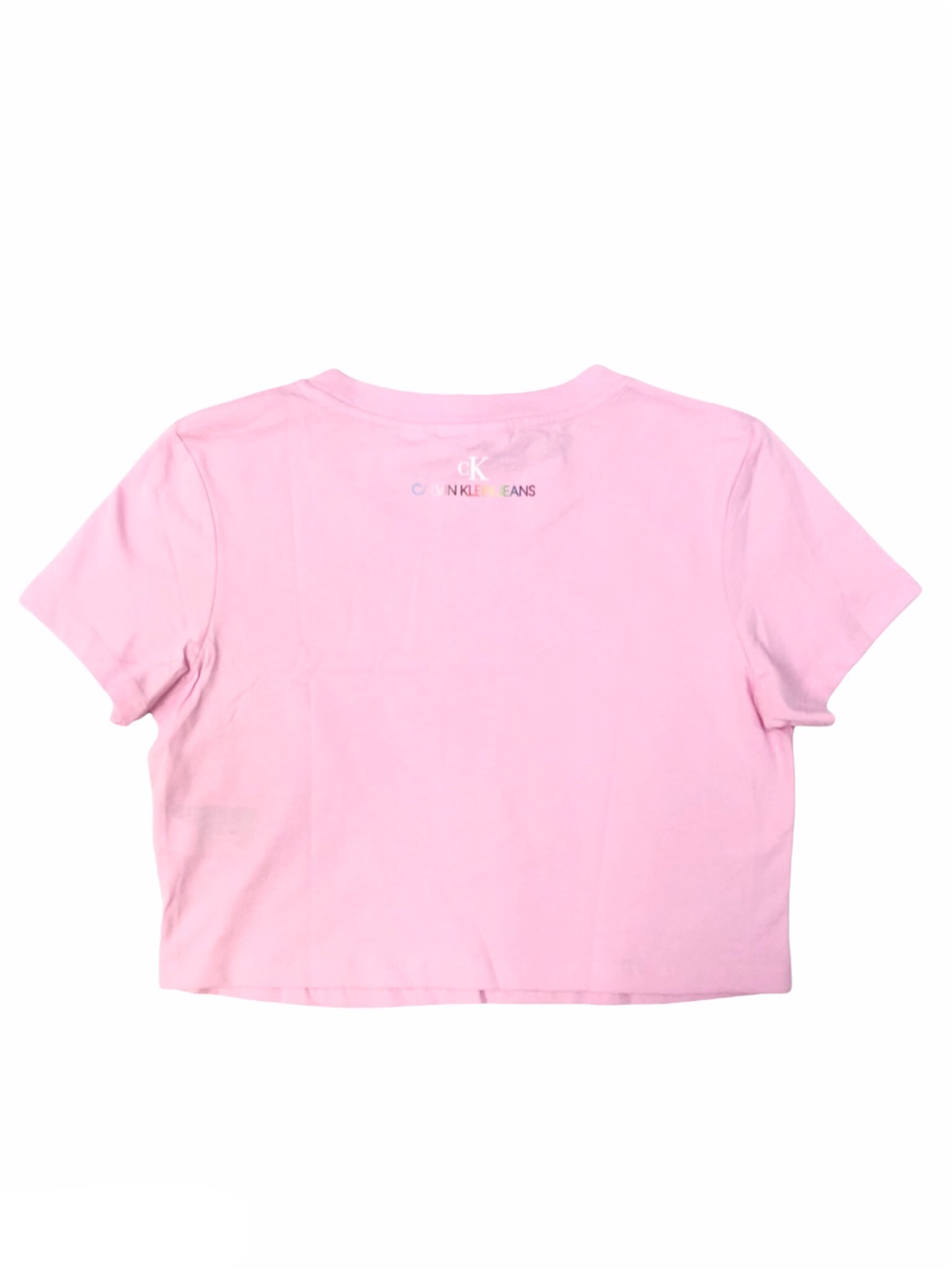 Crop Top Calvin Klein color rosa para dama 100% original y nuevo