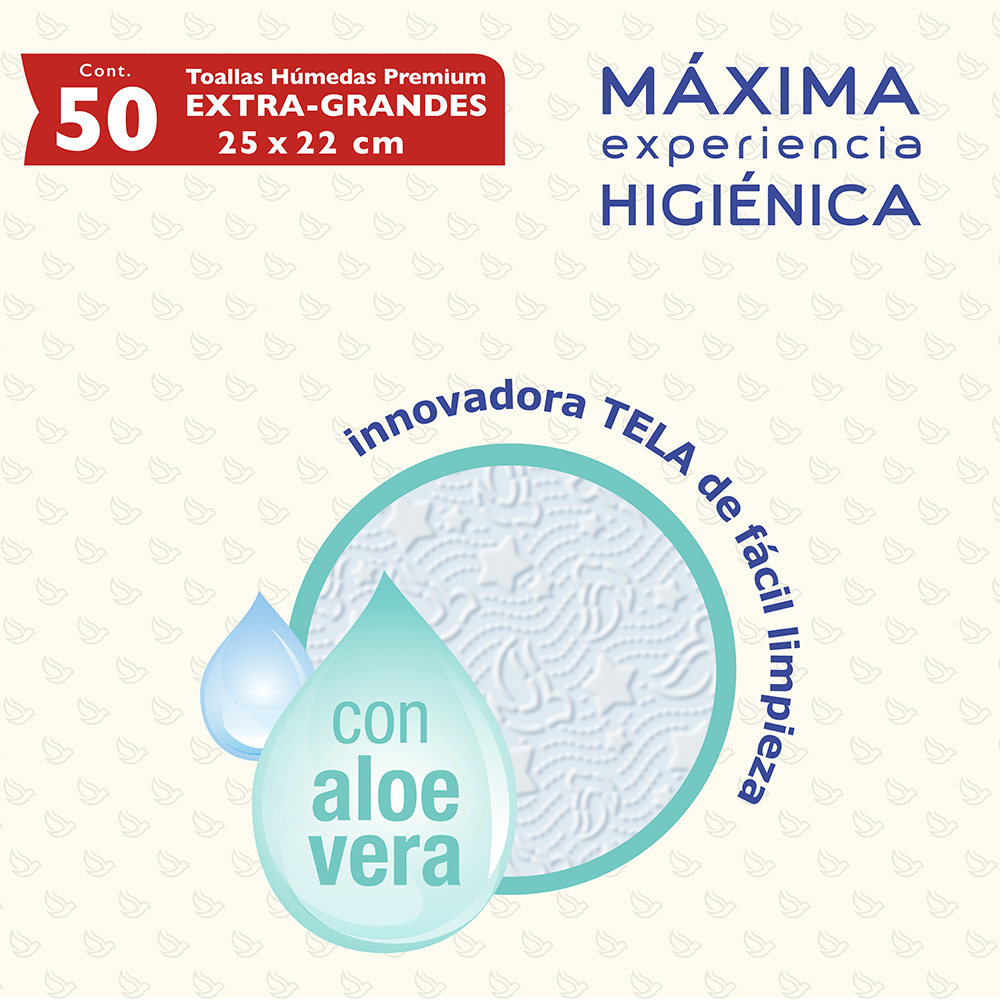 Toallitas Húmedas Pacifica para Adulto 600 Toallitas