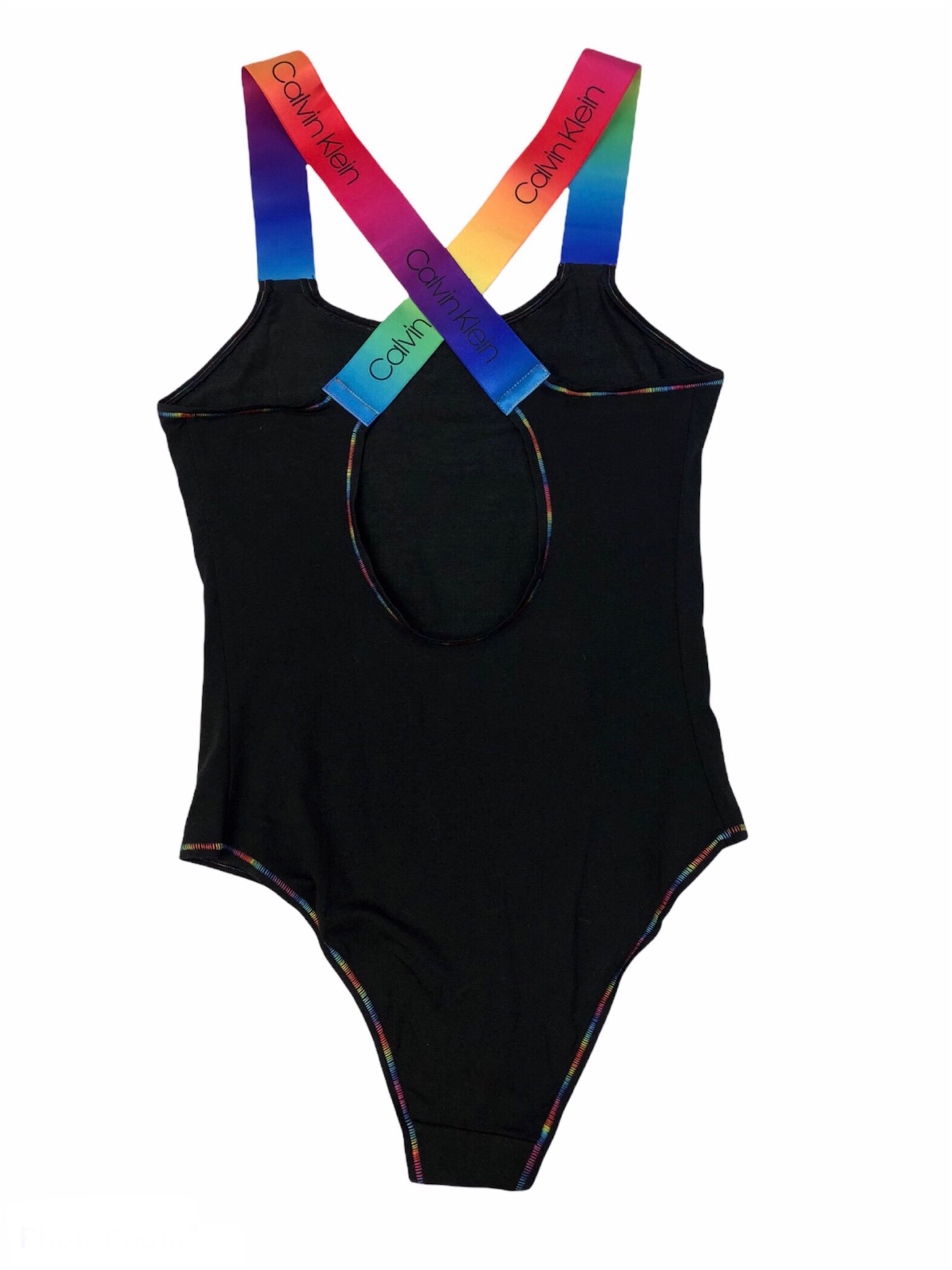 Bodysuit Calvin Klein color negro pride 100% original y nuevo