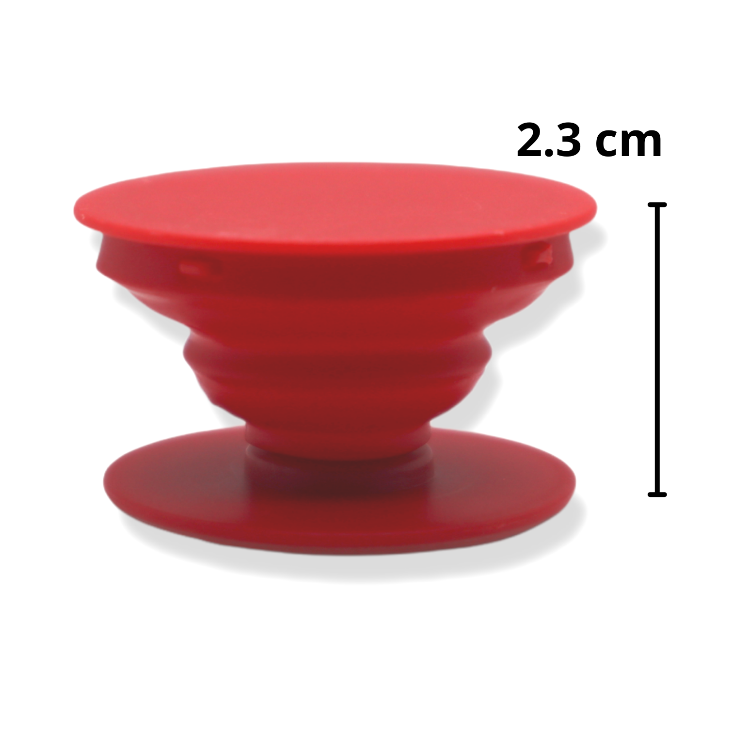 20 Piezas Sujetadores Soporte Portatil Para Telefono Celular En ROJO