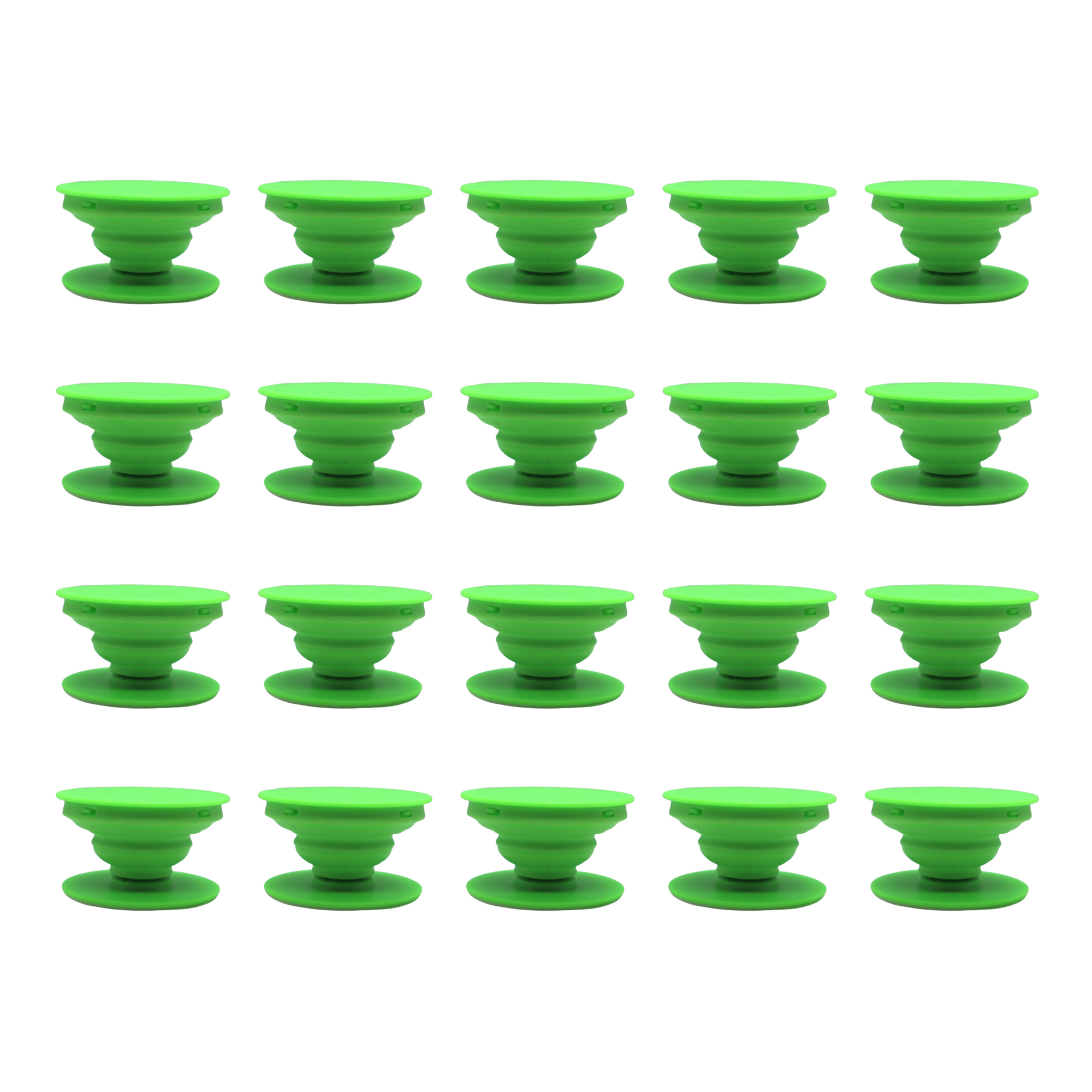 20 Piezas Sujetadores Soporte Portatil Para Telefono Celular En VERDE