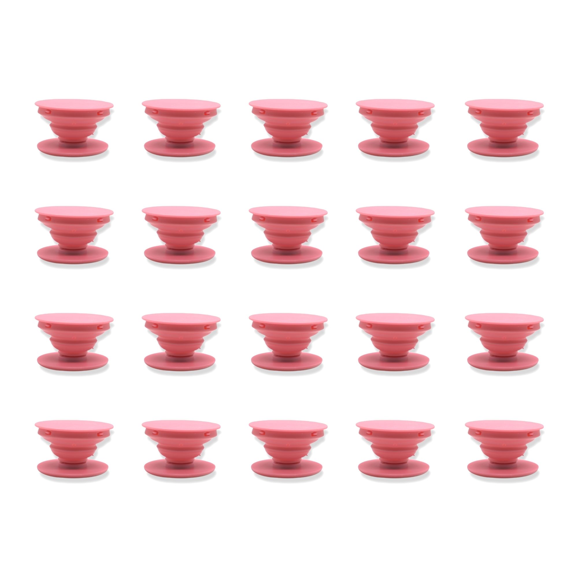 20 Piezas Sujetadores Soporte Portatil Para Telefono Celular En ROSA