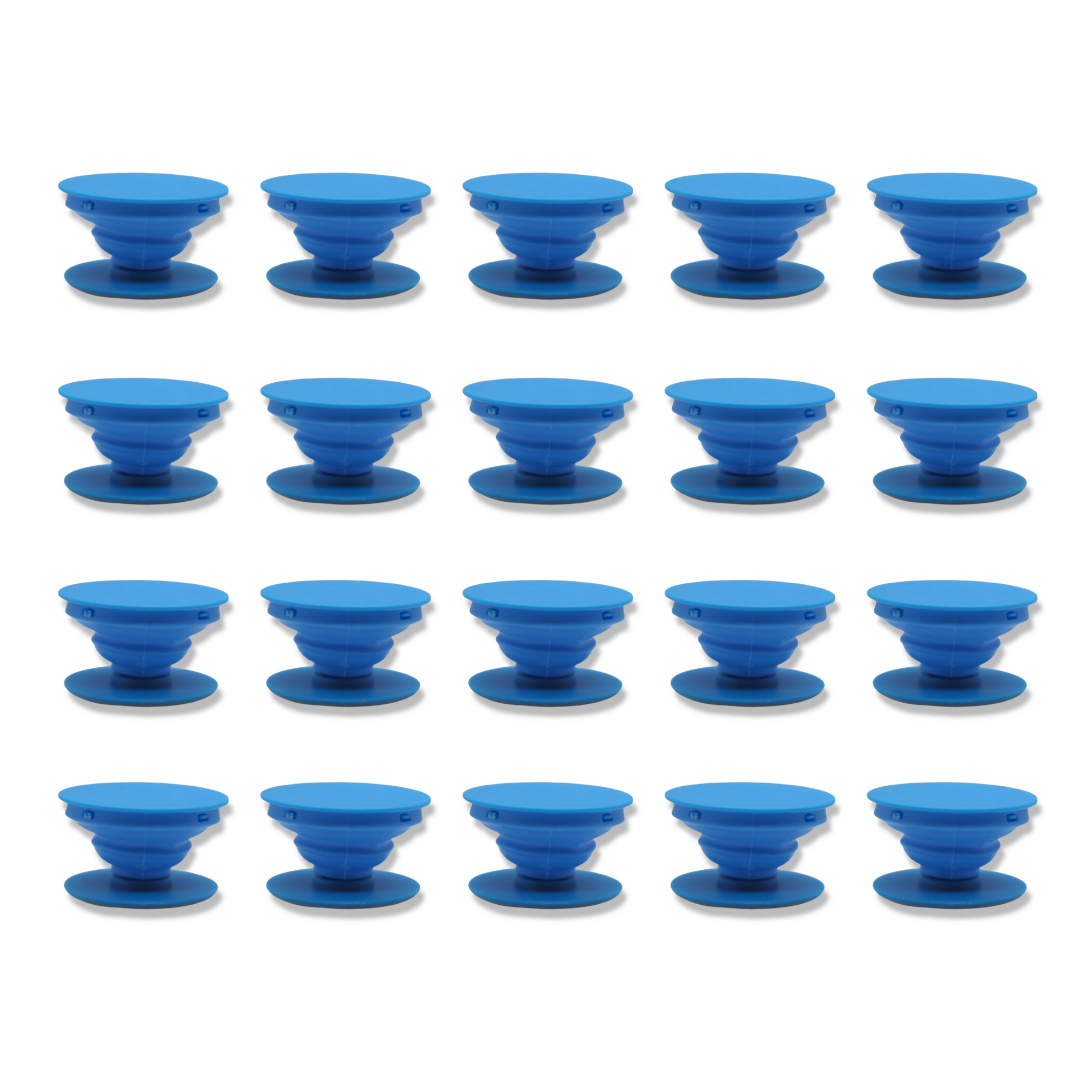 20 Piezas Sujetadores Soporte Portatil Para Telefono Celular En Azul