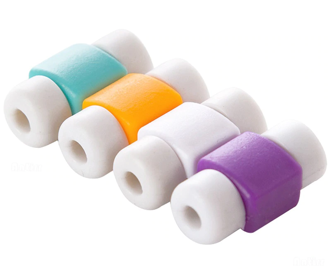 100 unidades Protector Cable Datos Usb iPhone, iPad