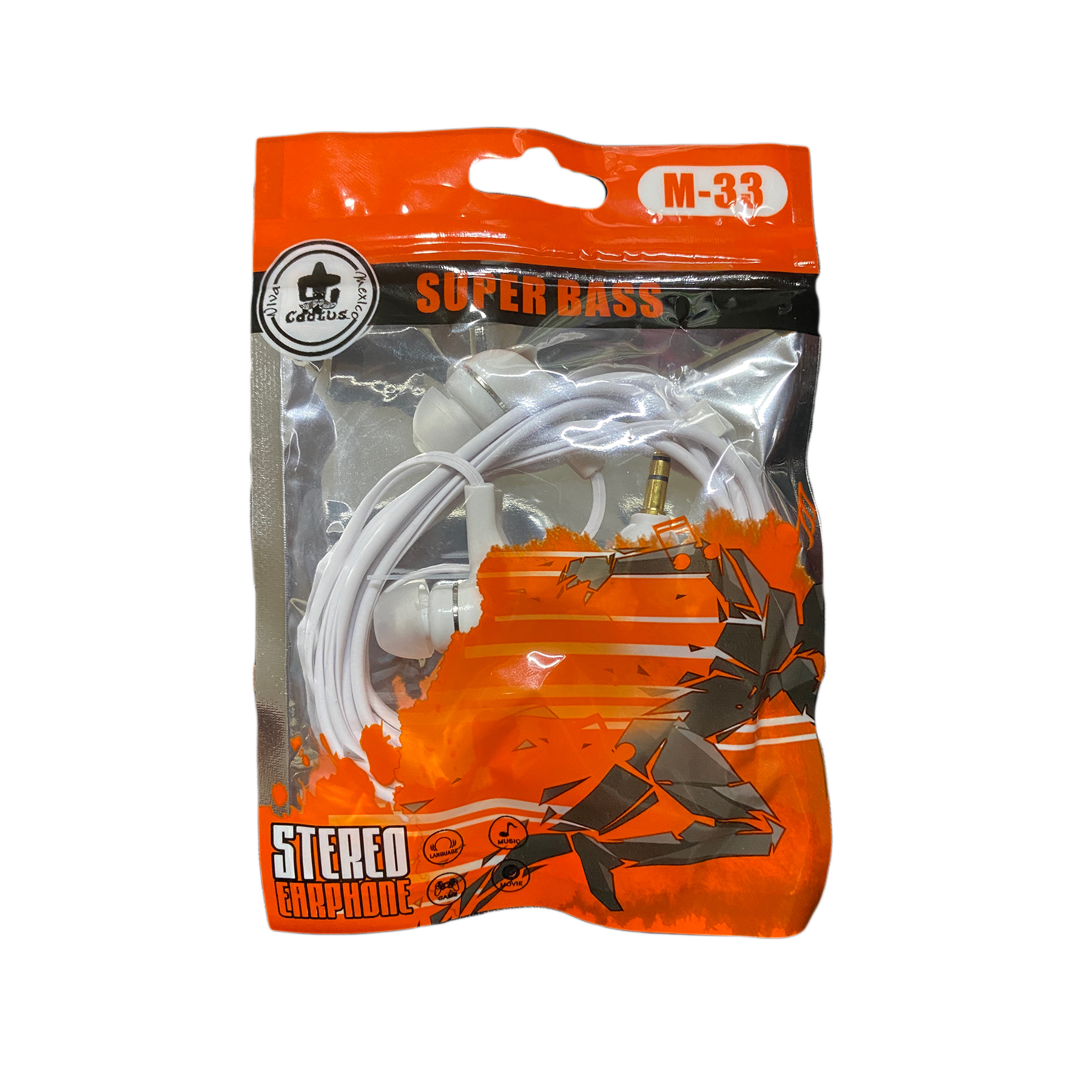 Audífonos Económicos En Bolsa Plug 3.5mm Super Bass