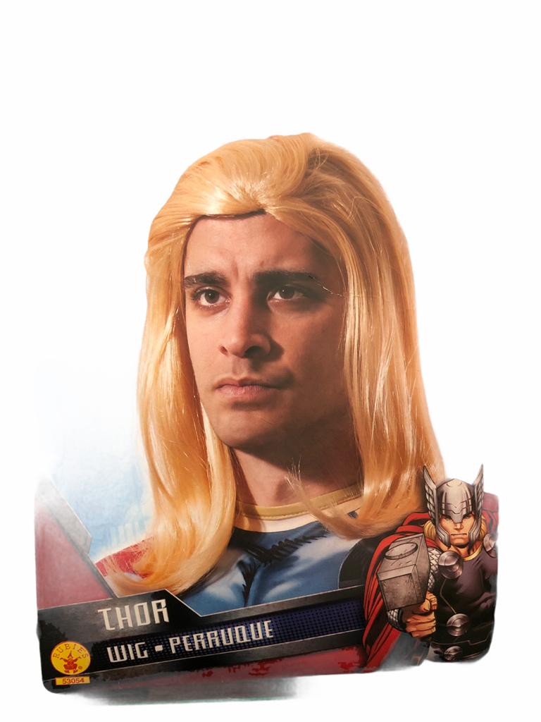 PELUCA PARA DISFRAZ DE THOR DE ADULTO 