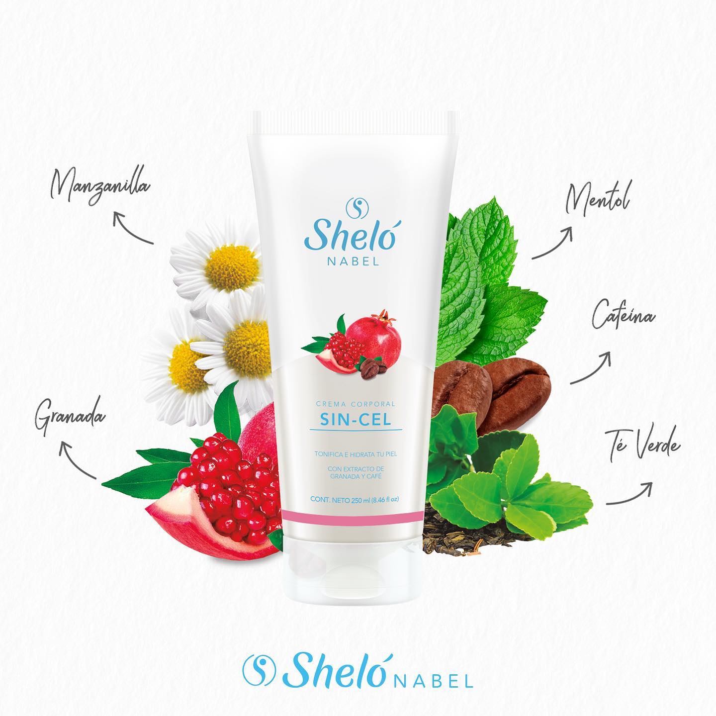 Crema Corporal Anti Celulitis Piel de Naranja Sin-Cel Sheló