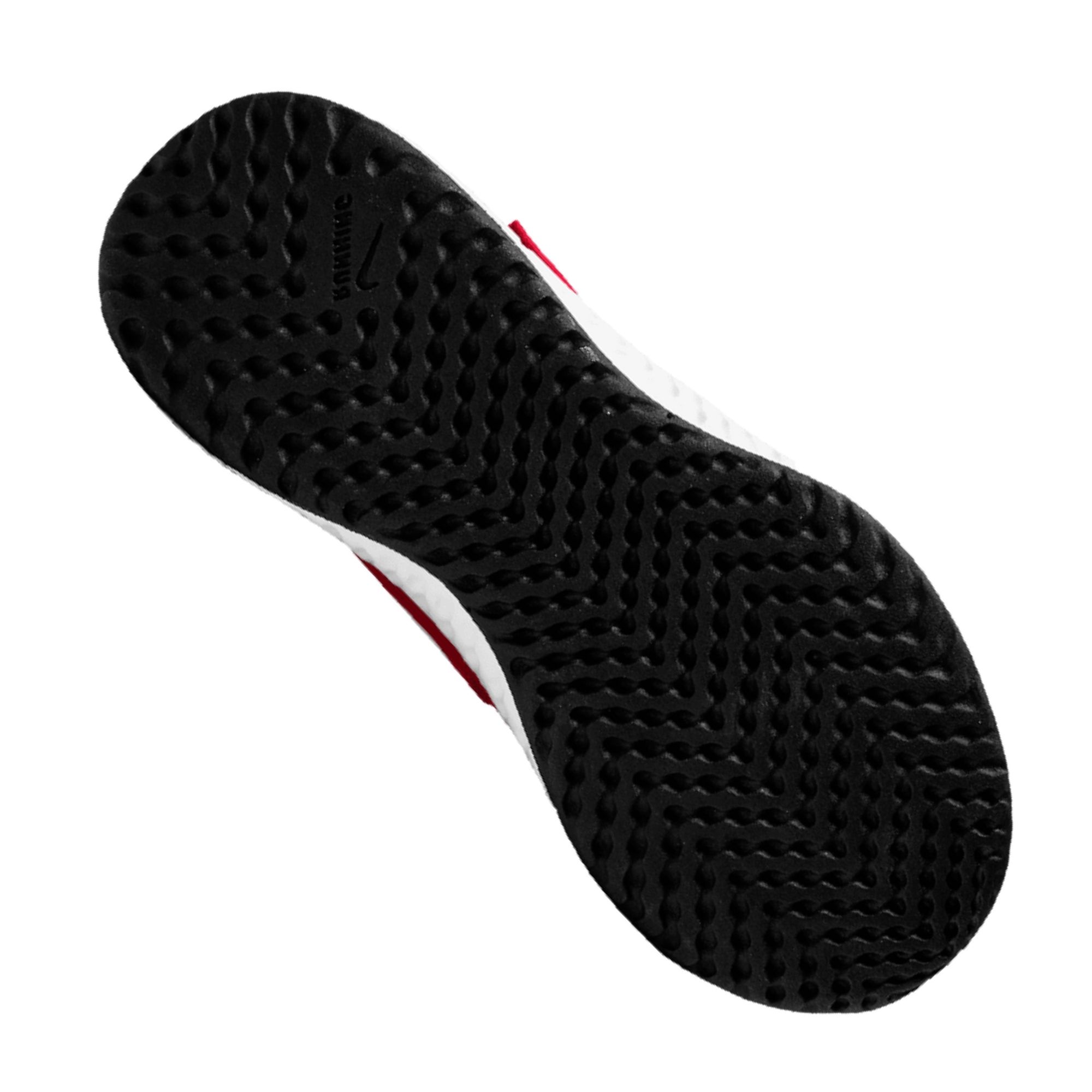 Tenis Nike Revolution 5 Rojo con Negro Junior Originales BQ5672603