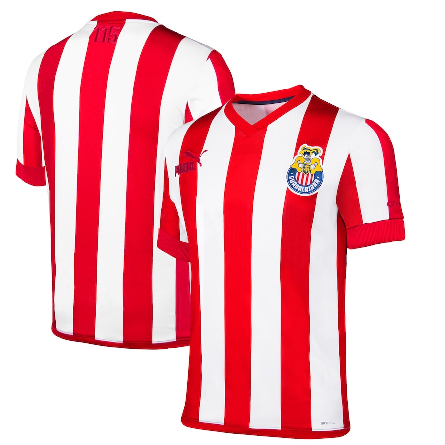 Jersey Playera Puma de las Chivas del Guadalajara Edicion Especial 115 Aniversario