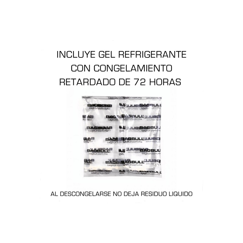 MOCHILA PARA GYM Bagbull One Max Jaspe Rosa (Capacidad 4 comidas)