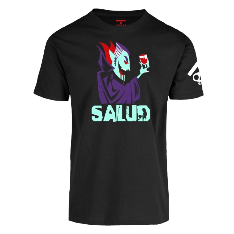 Line of color playera Hombre halloween brila en la oscuridad PHHW02