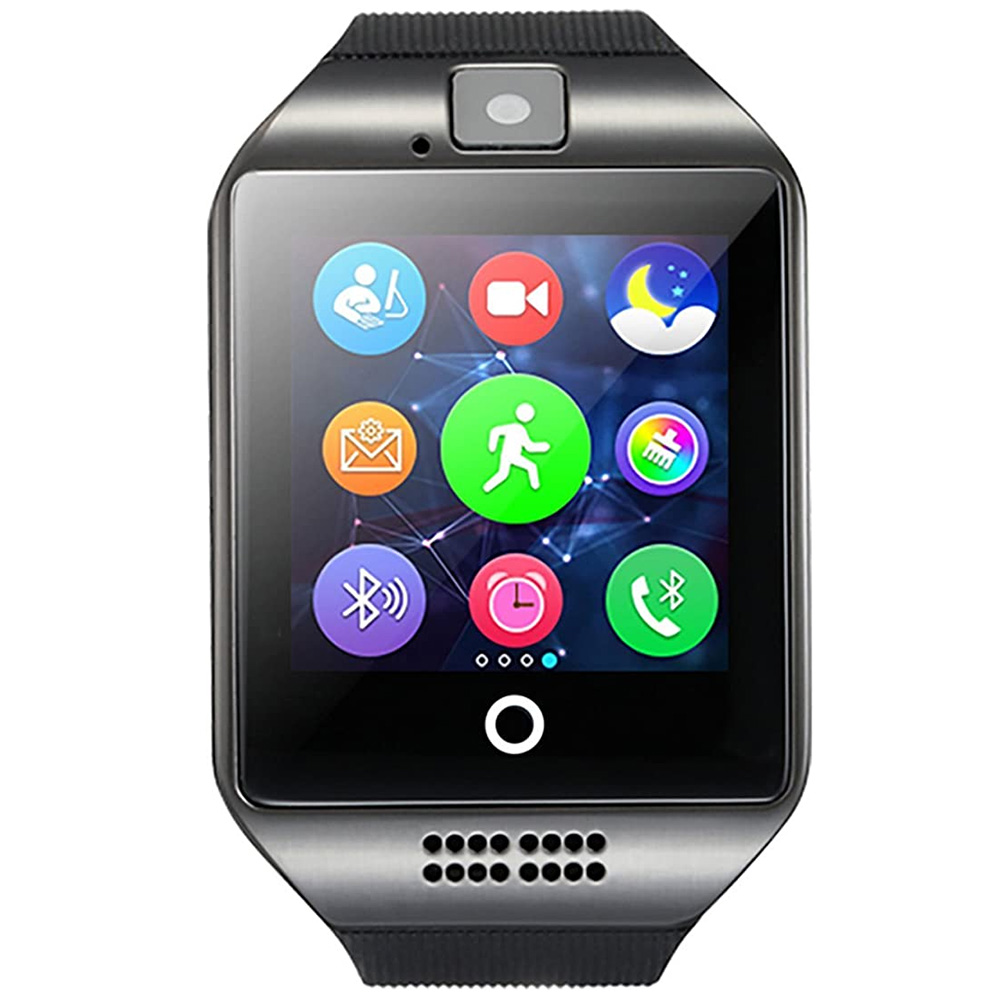 Fralugio Smart watch Reloj Inteligente con Camara Grabadora de Voz