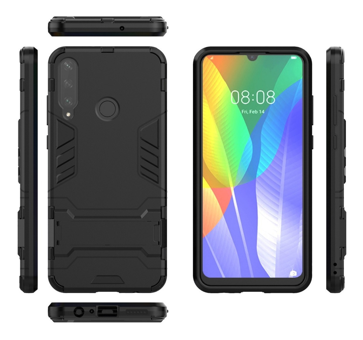 Funda Iron Case Para Huawei Y7P Art-l28 Incluye Mica Hidrogel State22