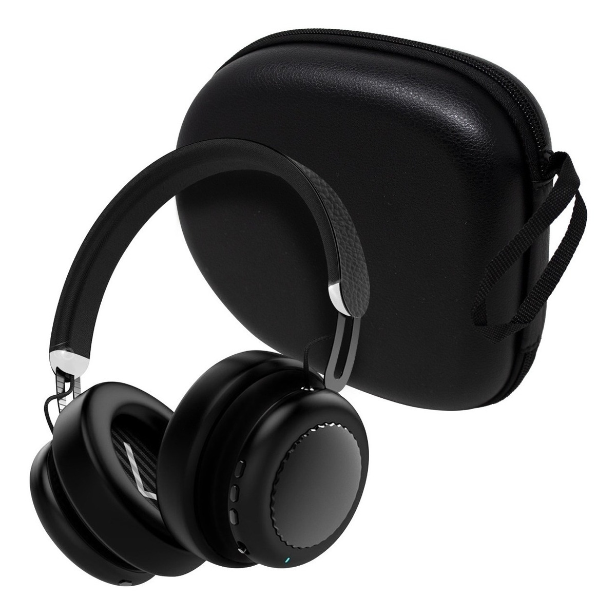 Auriculares inalámbricos Bluetooth diadema ajustable 500mAh negros