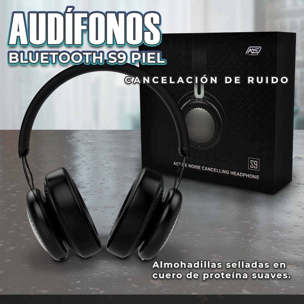 Audifonos Manos Libres S9 Tipo Diadema, Con Bluetooth V4.1, Recargables State22