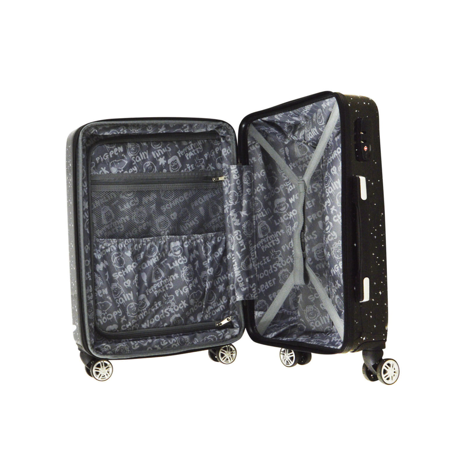 Maleta PEANUTS Snoopy 20'' Carry On Equipaje Viaje ML-1909-PN Ideal para Regalo