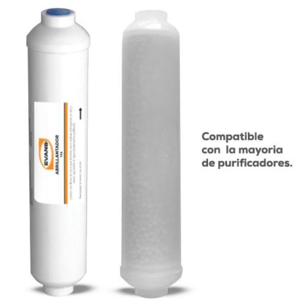Filtro Abrillantador De Agua Mineralizador Evans T-33t2	